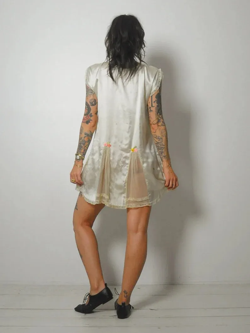 1930's Silk Slip Dress