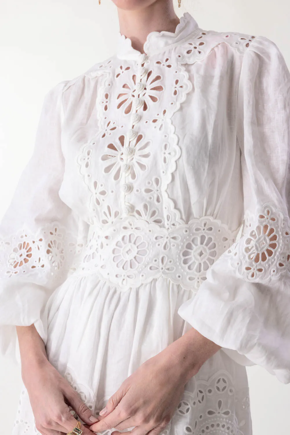 Acacia Broderie Dress