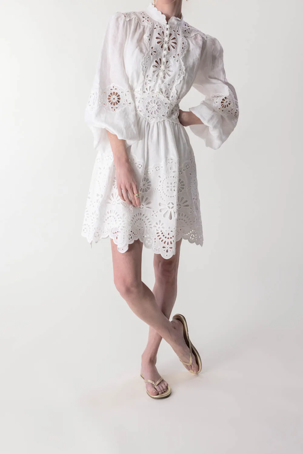 Acacia Broderie Dress
