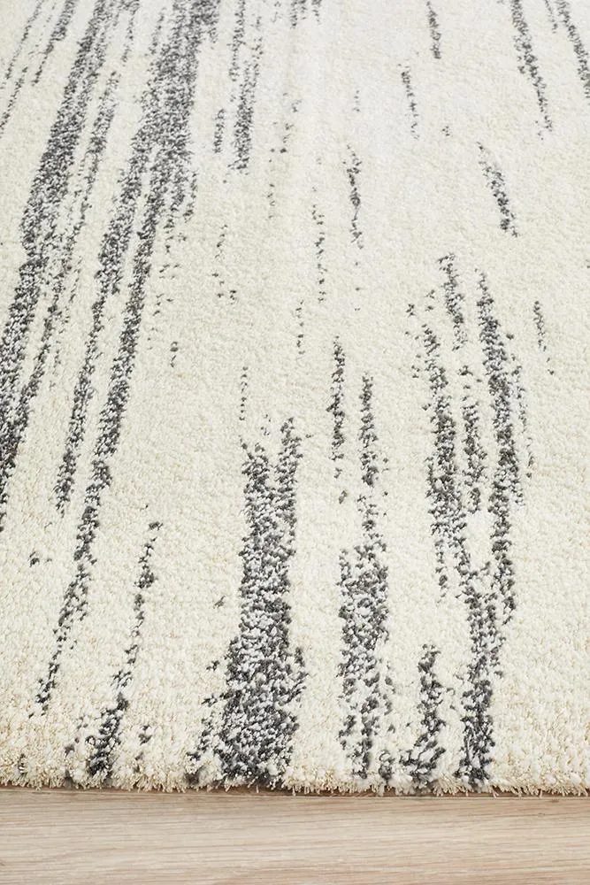 Adina Sally Contemporary Charcoal Rug