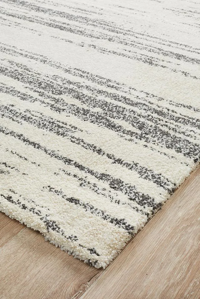 Adina Sally Contemporary Charcoal Rug