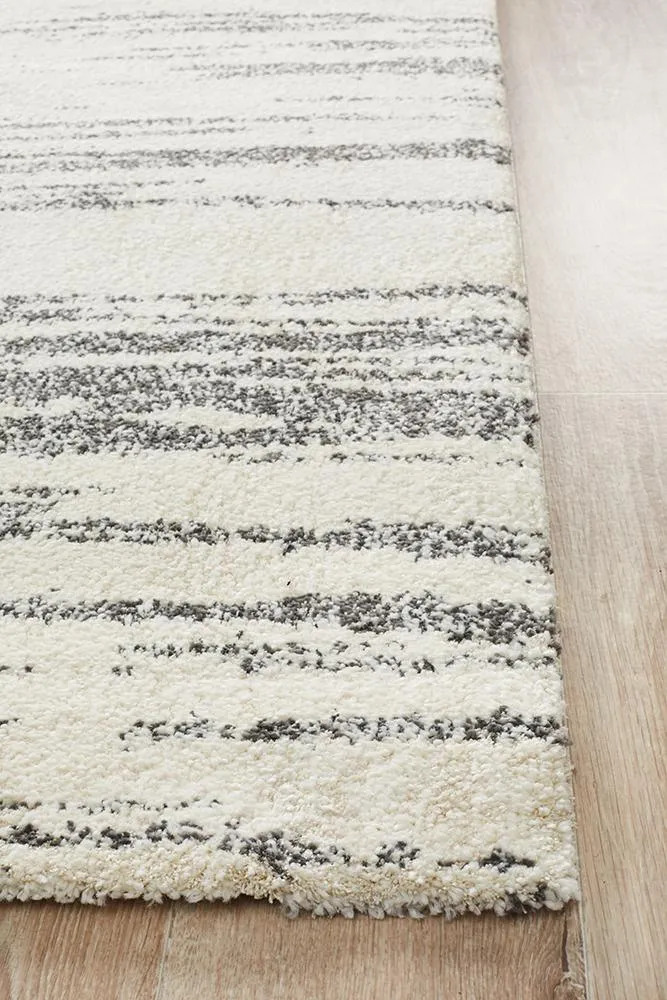 Adina Sally Contemporary Charcoal Rug