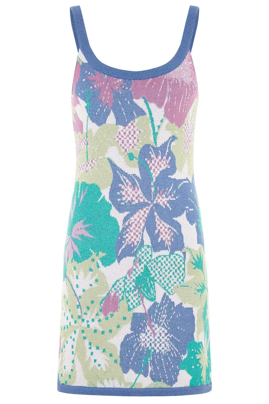 Alegra Jacquard Mini Slip Dress