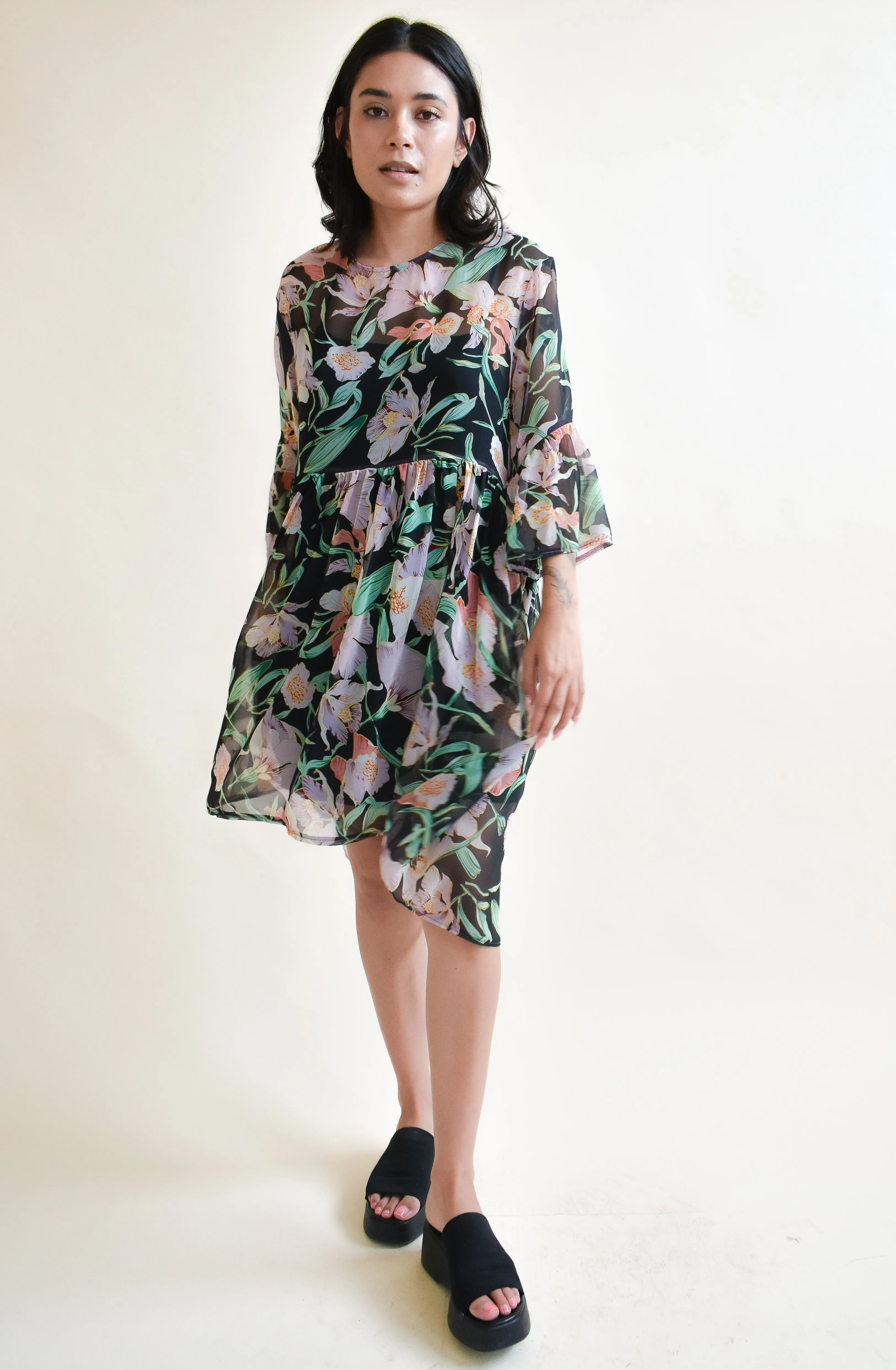Aurelia Dress in Passionflower