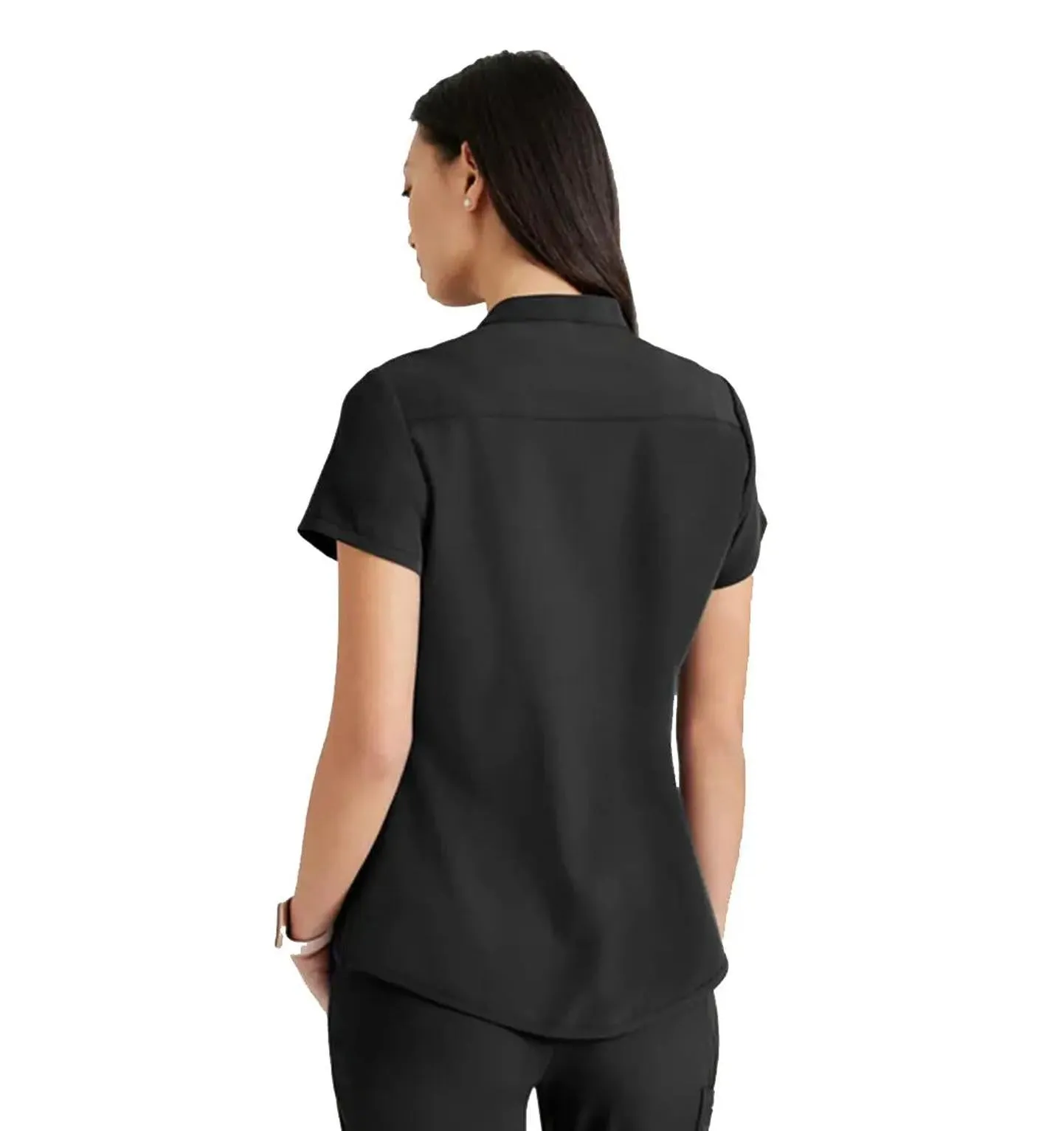Barco Unify™ by Barco Mission 1-Pocket Henley Neck Scrub Top