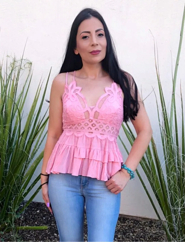 Blush & Bashful Bralette top