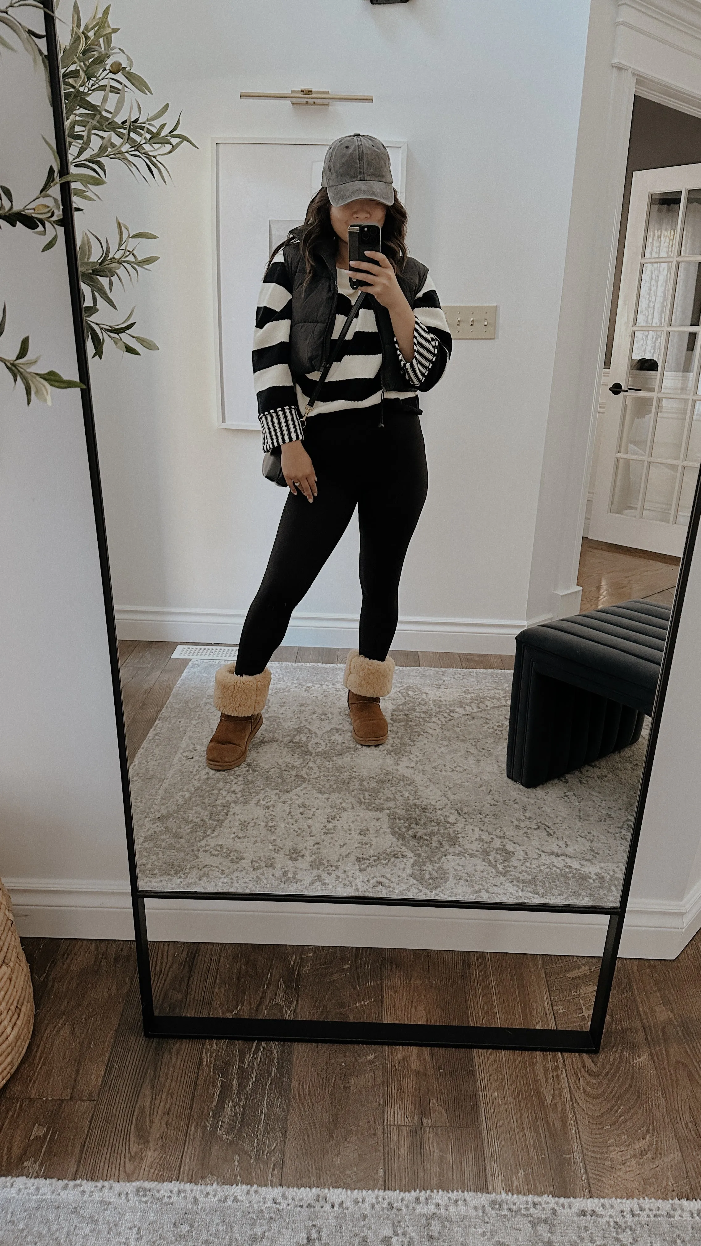 bold striped sweater