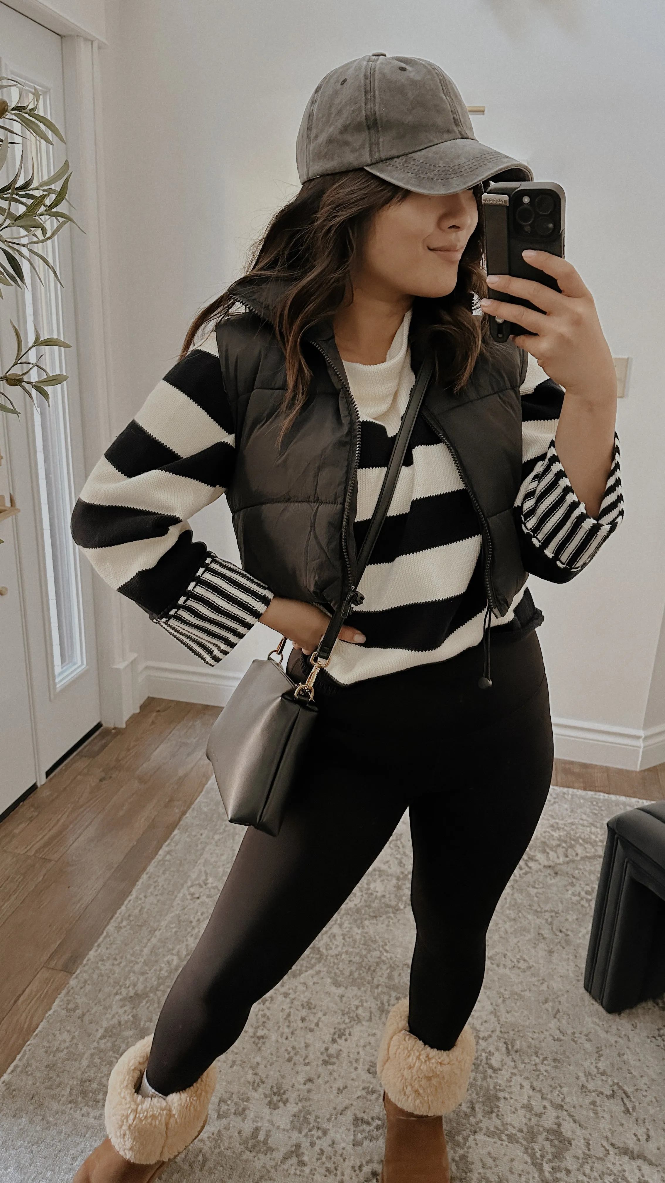 bold striped sweater