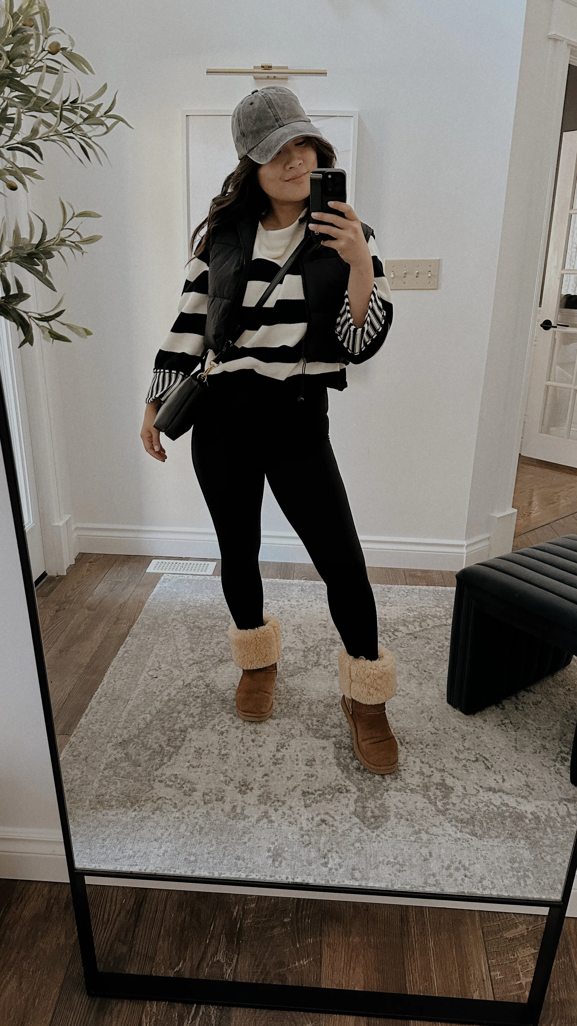 bold striped sweater