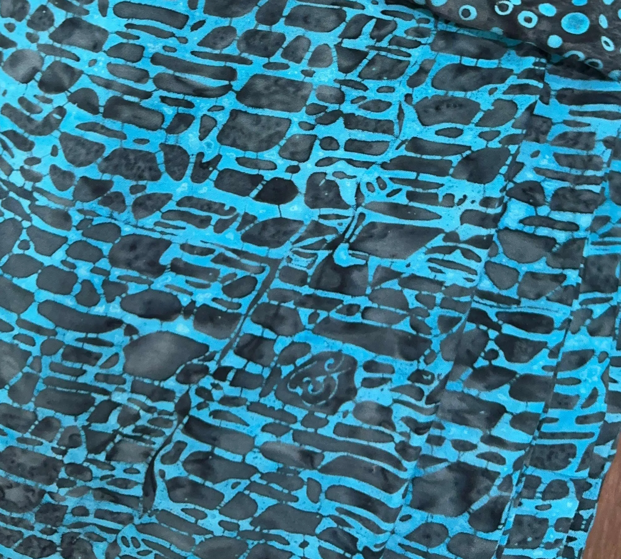 Brea Dress Turquoise Lattice NEW