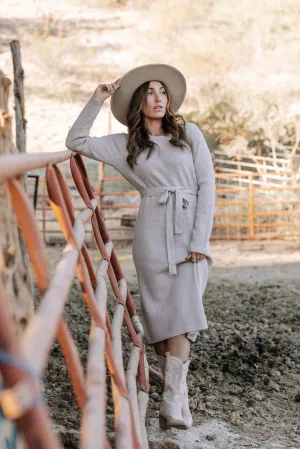Brooklyn Heavy Weight Waffle Sweater Dress