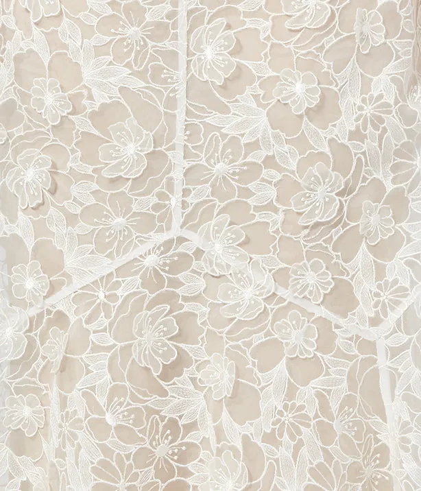 Celestina Dress 3D Cutwork Organza