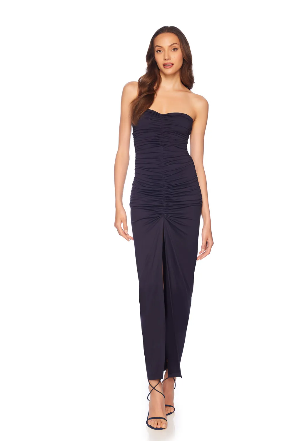 center gathered dress