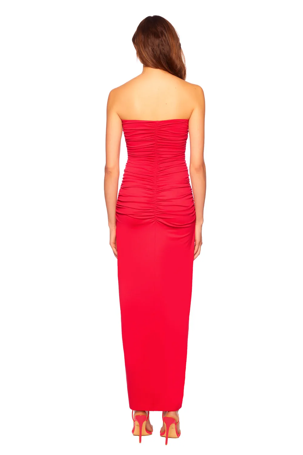 center gathered dress