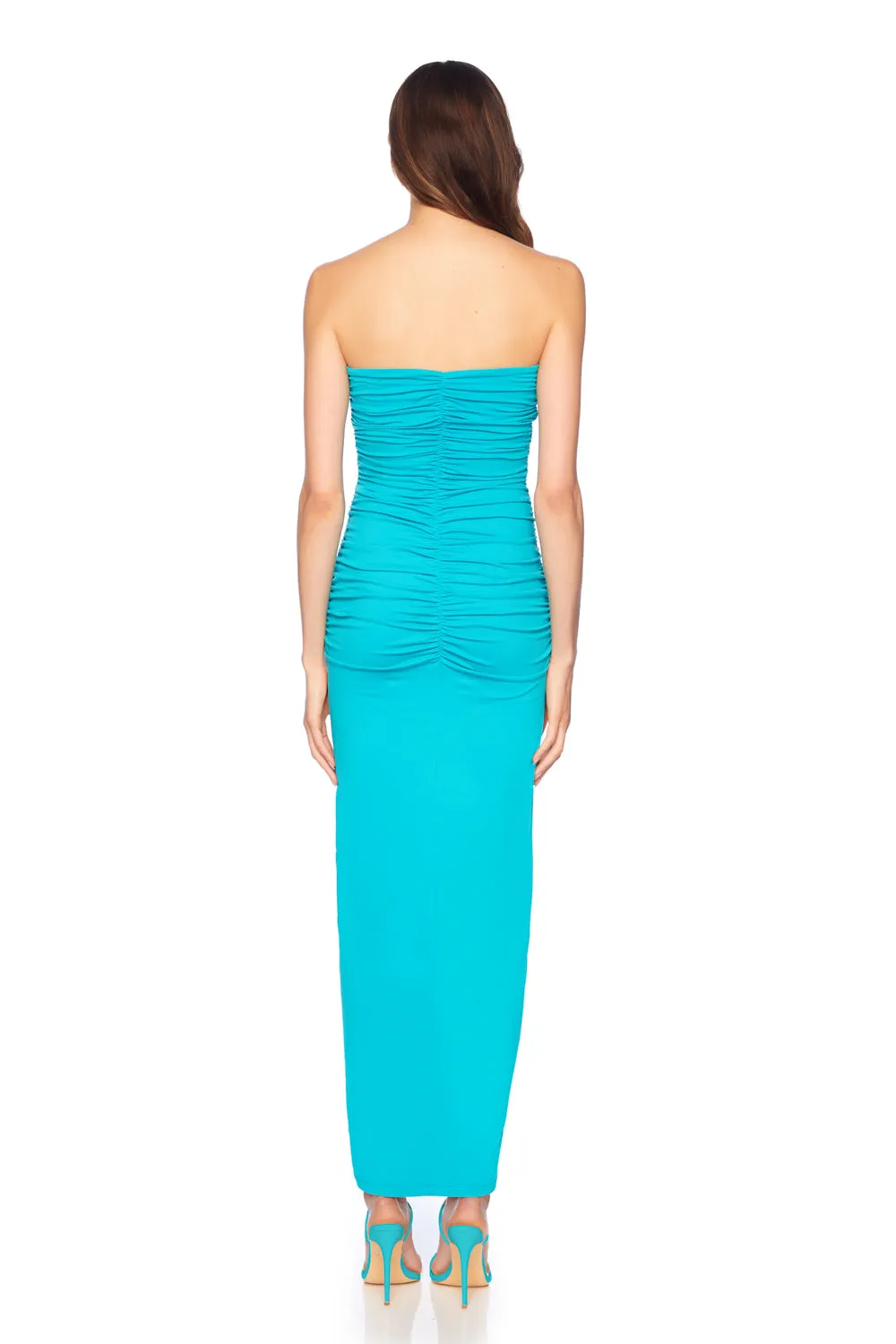 center gathered dress