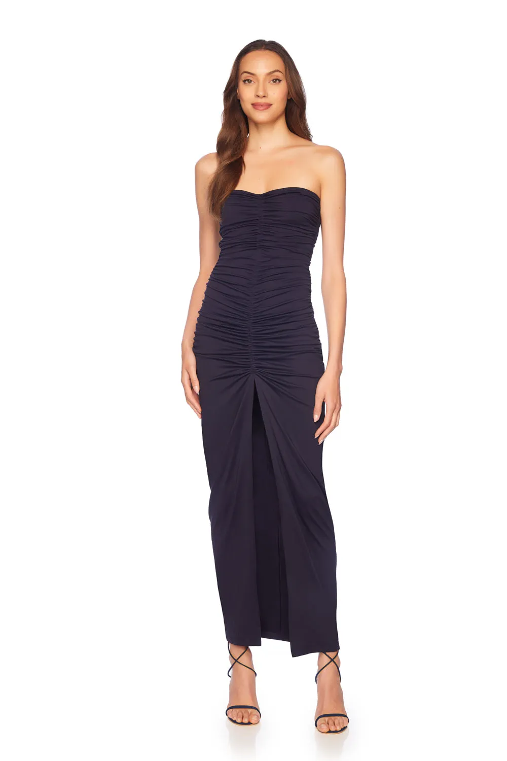 center gathered dress