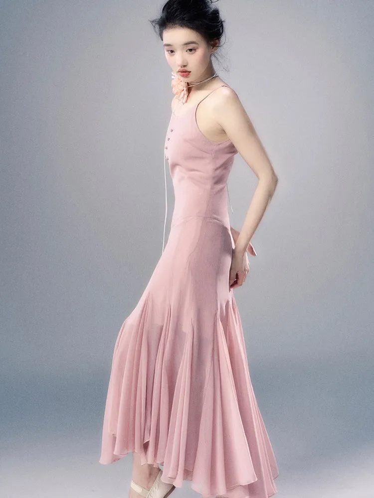 Chiffon Slip Short ＆ Long Dress