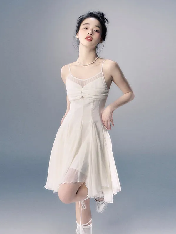 Chiffon Slip Short ＆ Long Dress