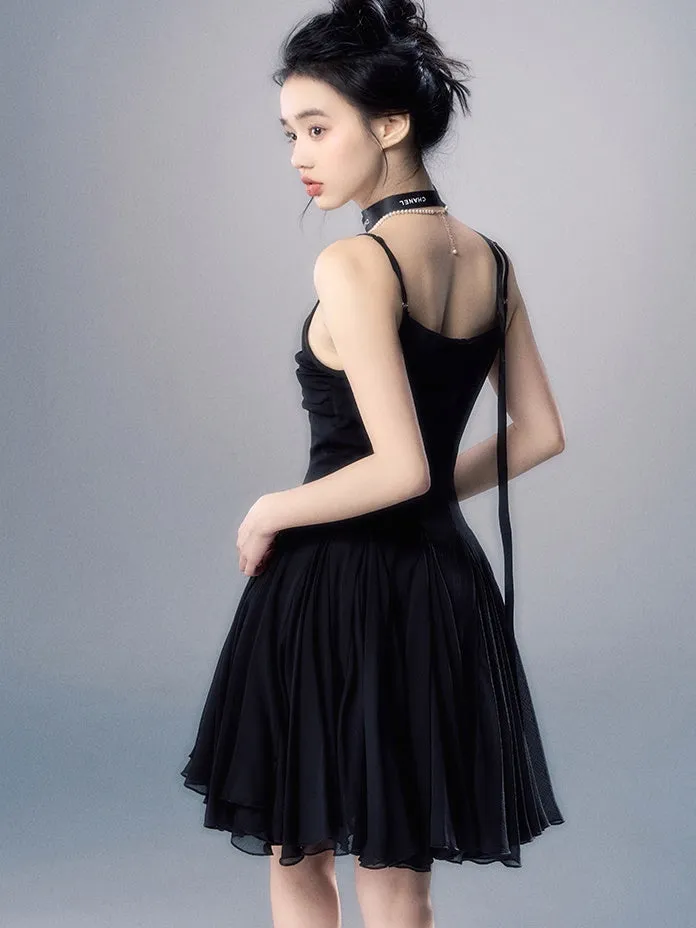 Chiffon Slip Short ＆ Long Dress