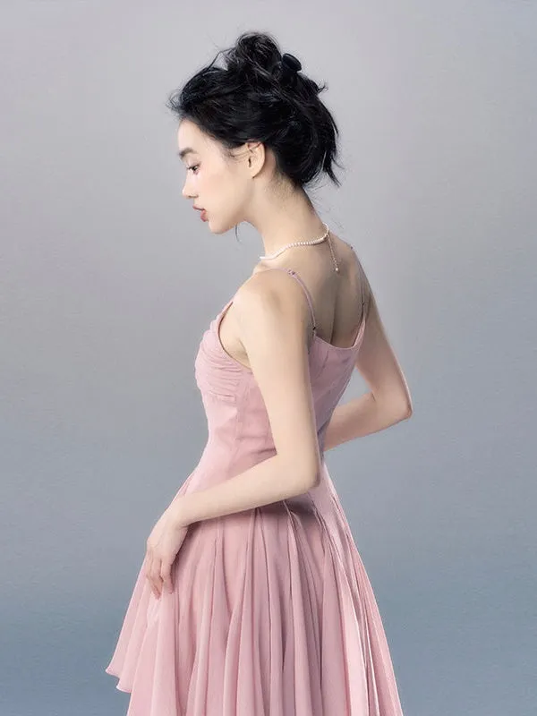Chiffon Slip Short ＆ Long Dress