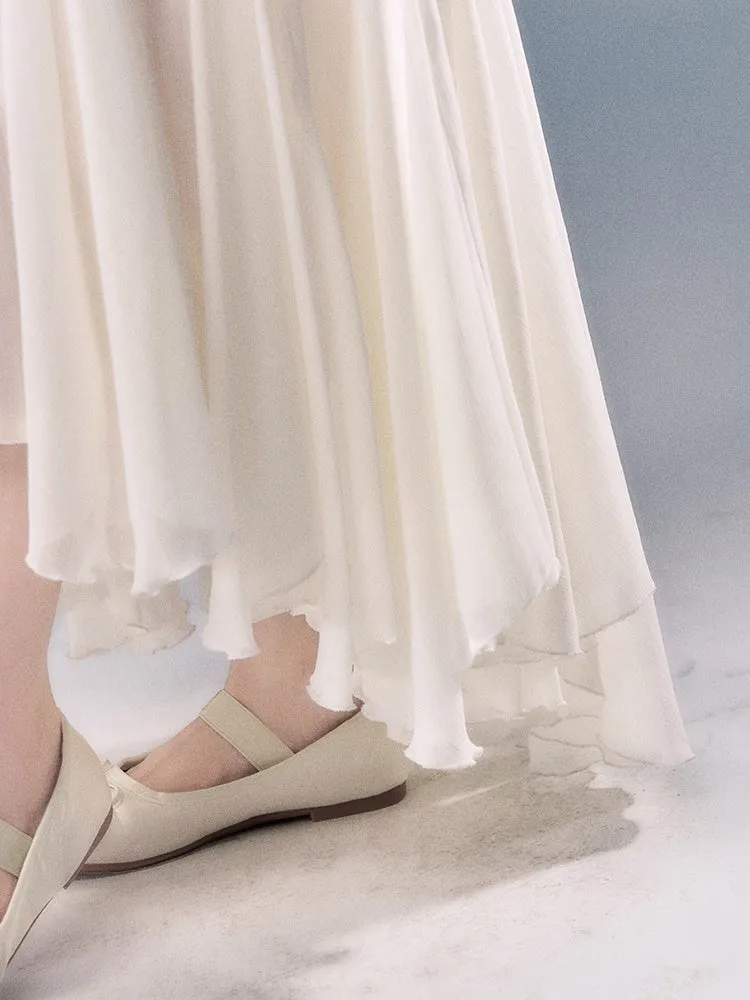 Chiffon Slip Short ＆ Long Dress