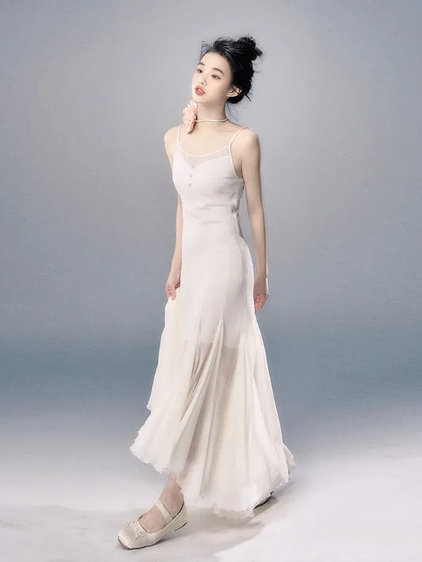 Chiffon Slip Short ＆ Long Dress