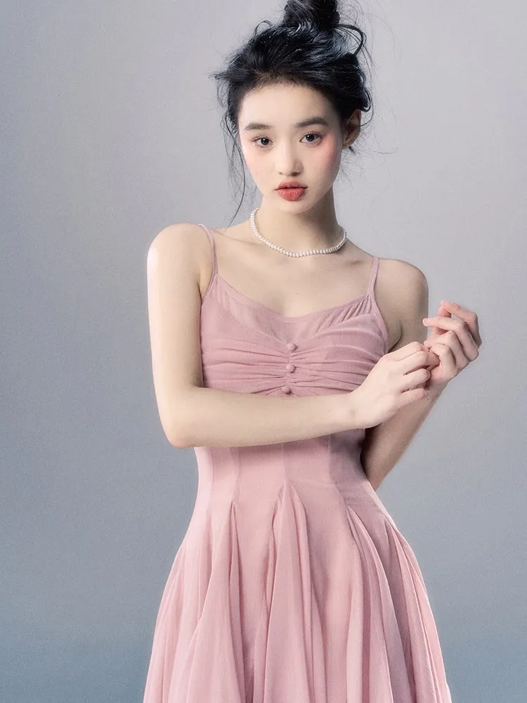 Chiffon Slip Short ＆ Long Dress