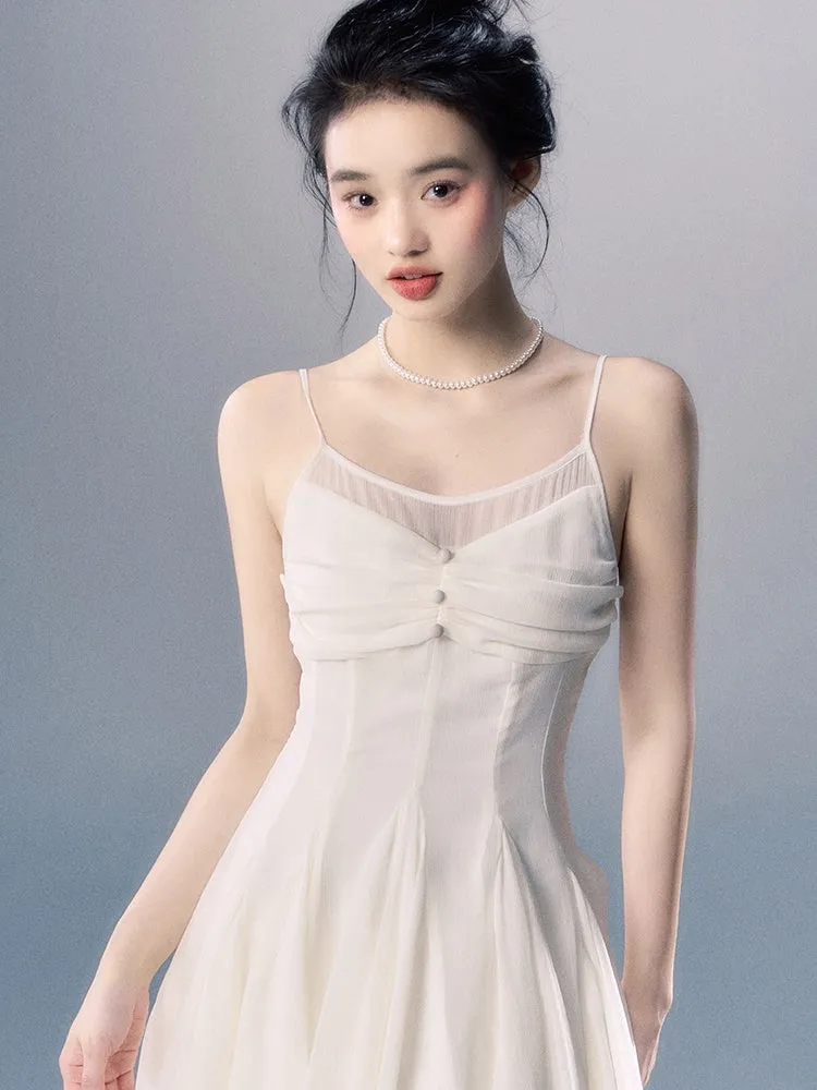 Chiffon Slip Short ＆ Long Dress