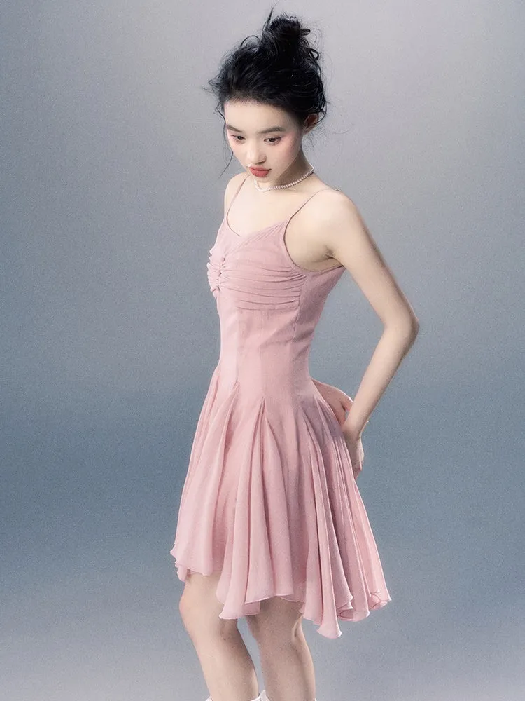 Chiffon Slip Short ＆ Long Dress