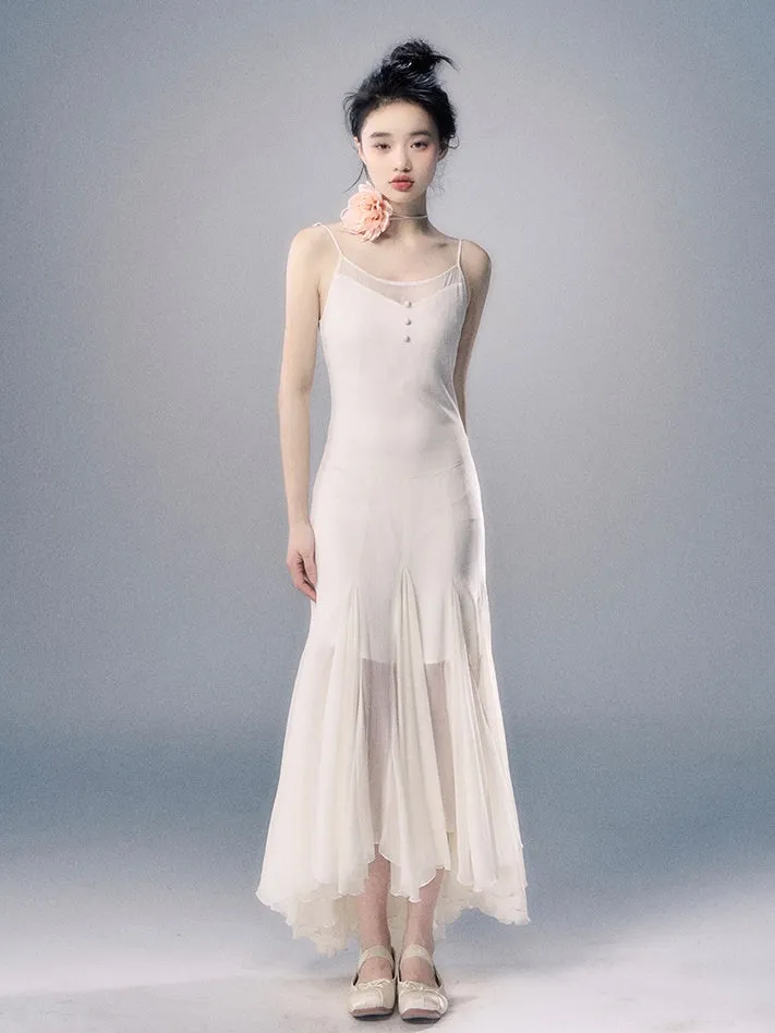 Chiffon Slip Short ＆ Long Dress