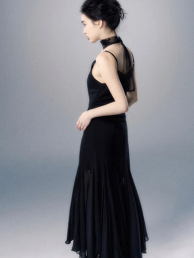 Chiffon Slip Short ＆ Long Dress