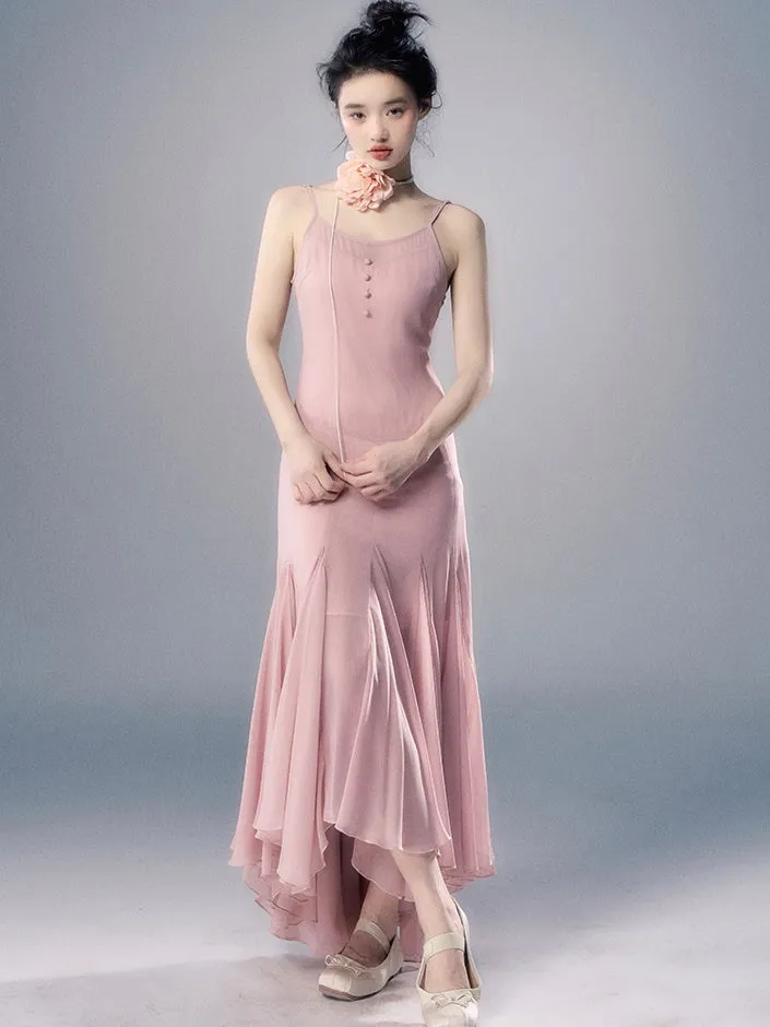Chiffon Slip Short ＆ Long Dress