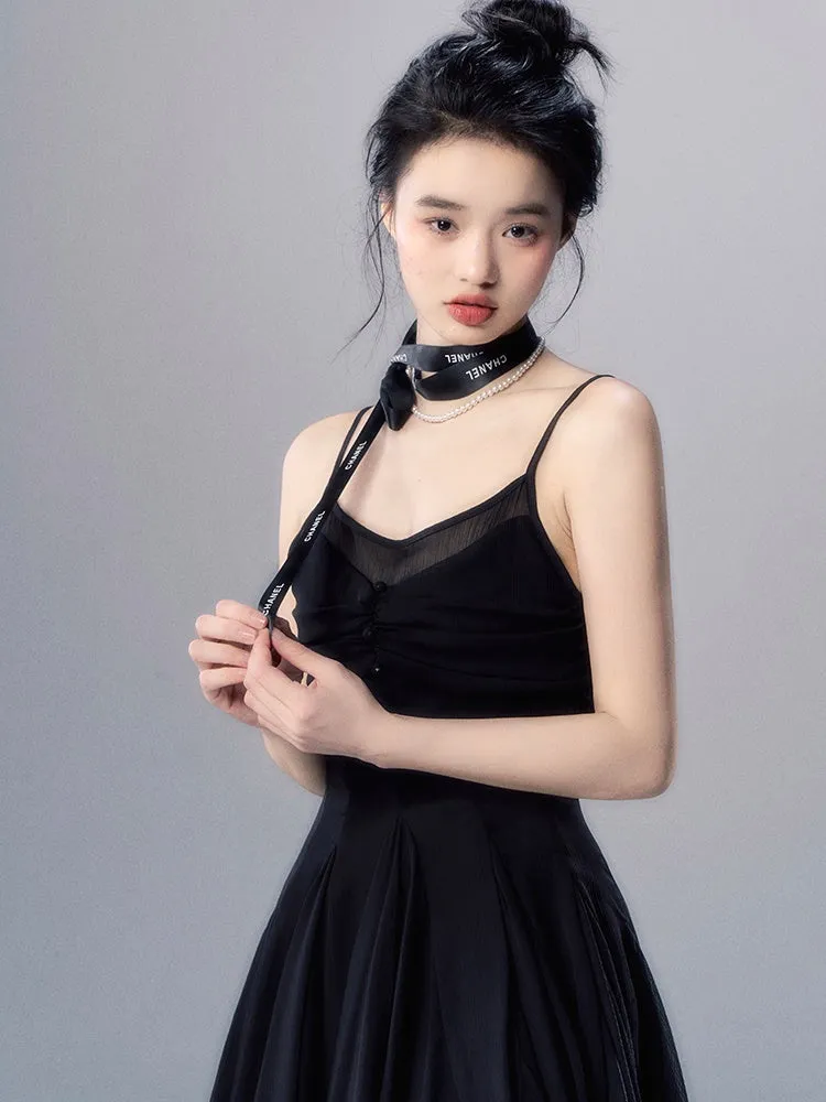 Chiffon Slip Short ＆ Long Dress