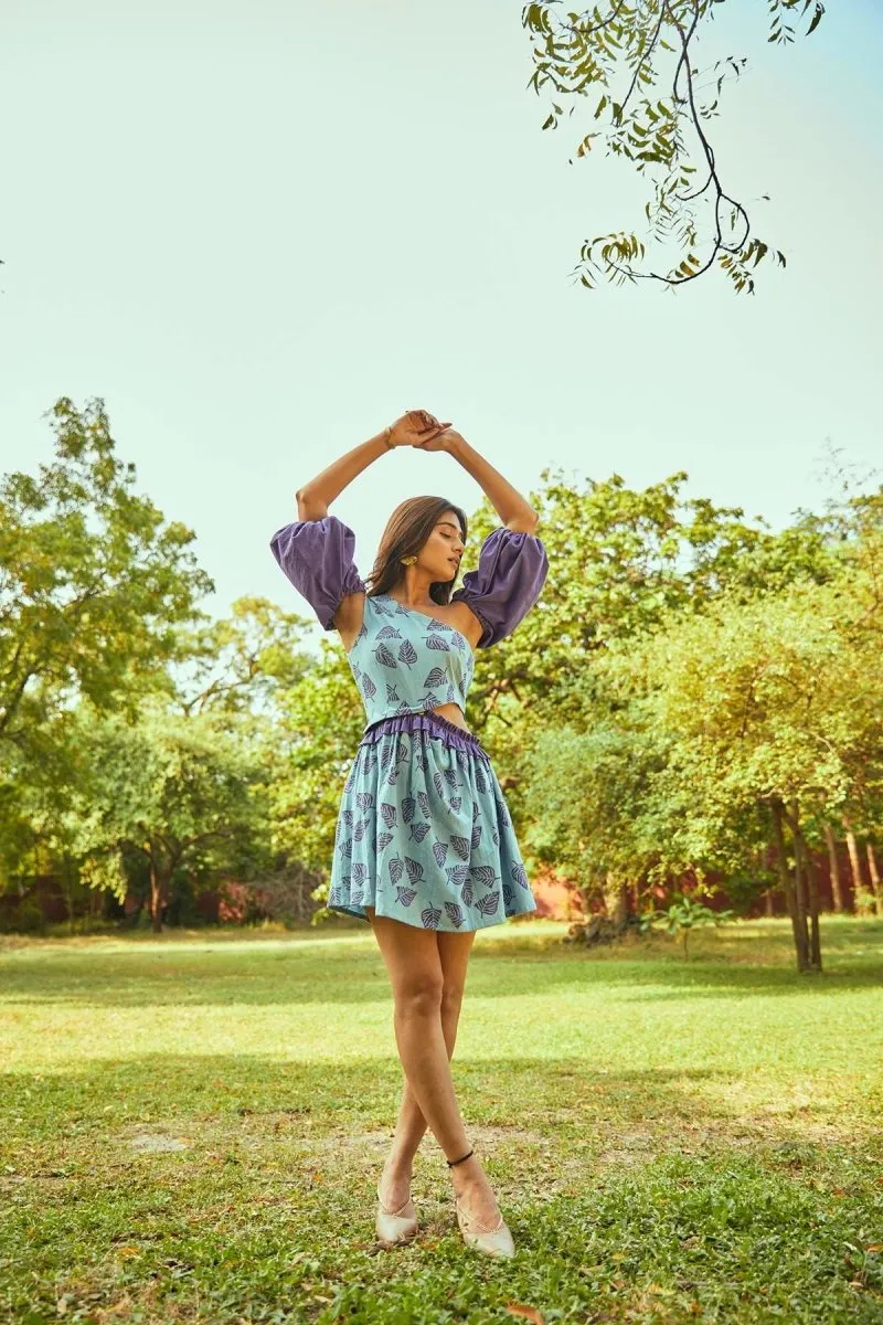 Cold Leafy Dress
