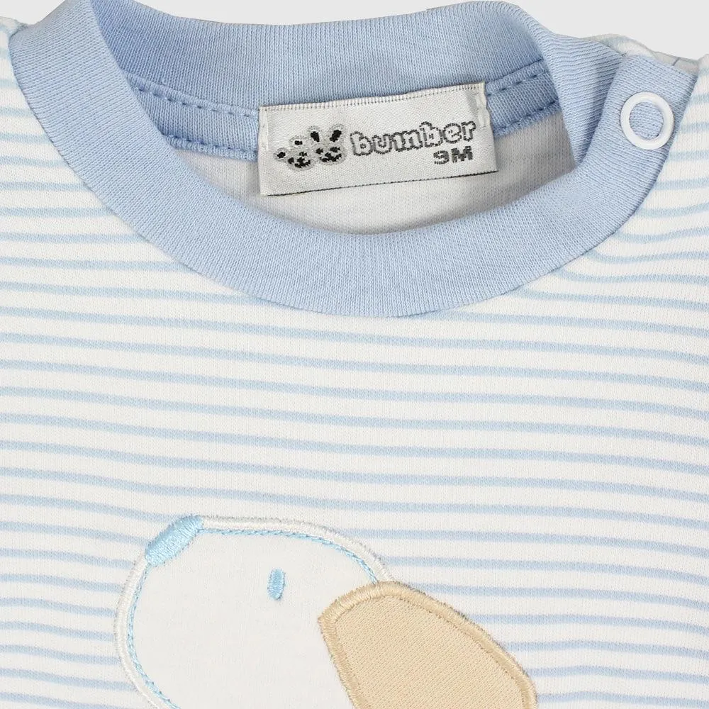Cold Puppy Short-Sleeved Romper