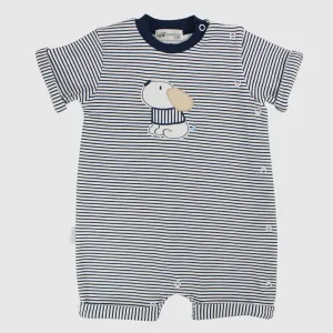 Cold Puppy Short-Sleeved Romper