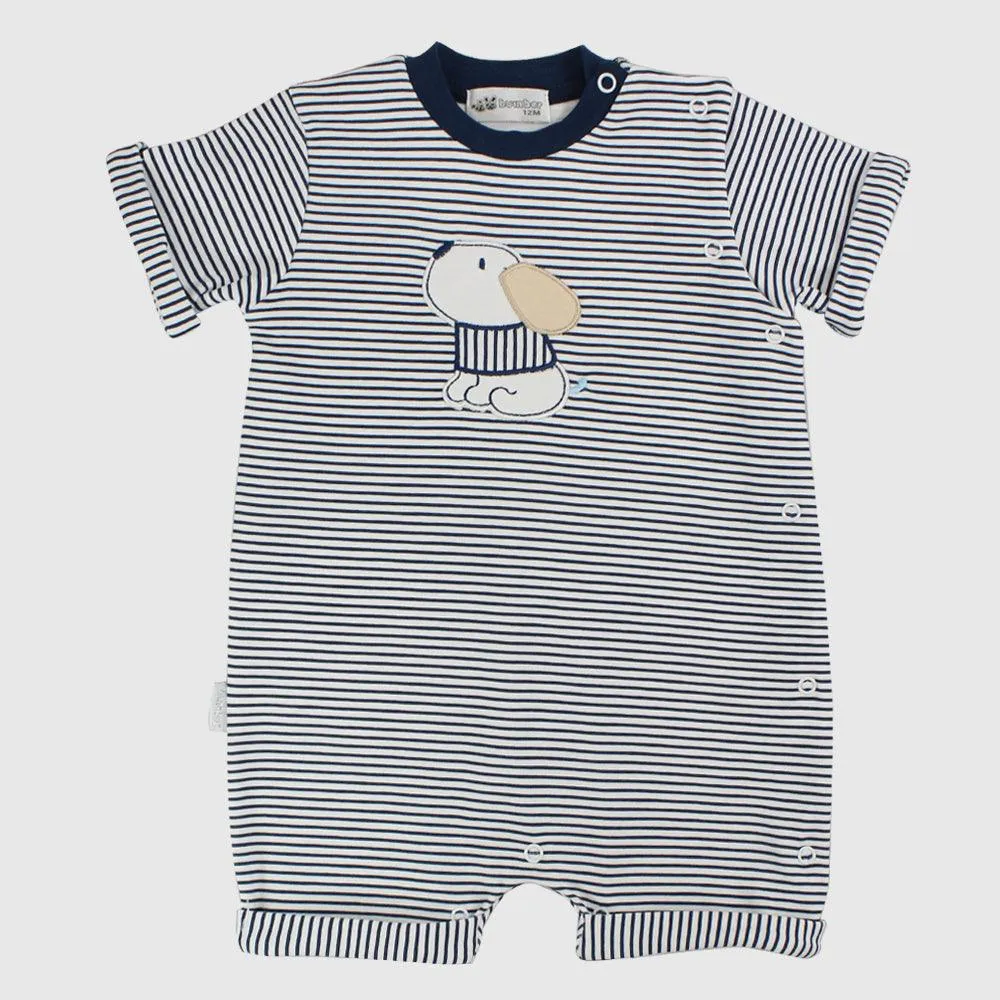 Cold Puppy Short-Sleeved Romper