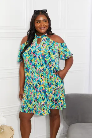 Cold-Shoulder Dress