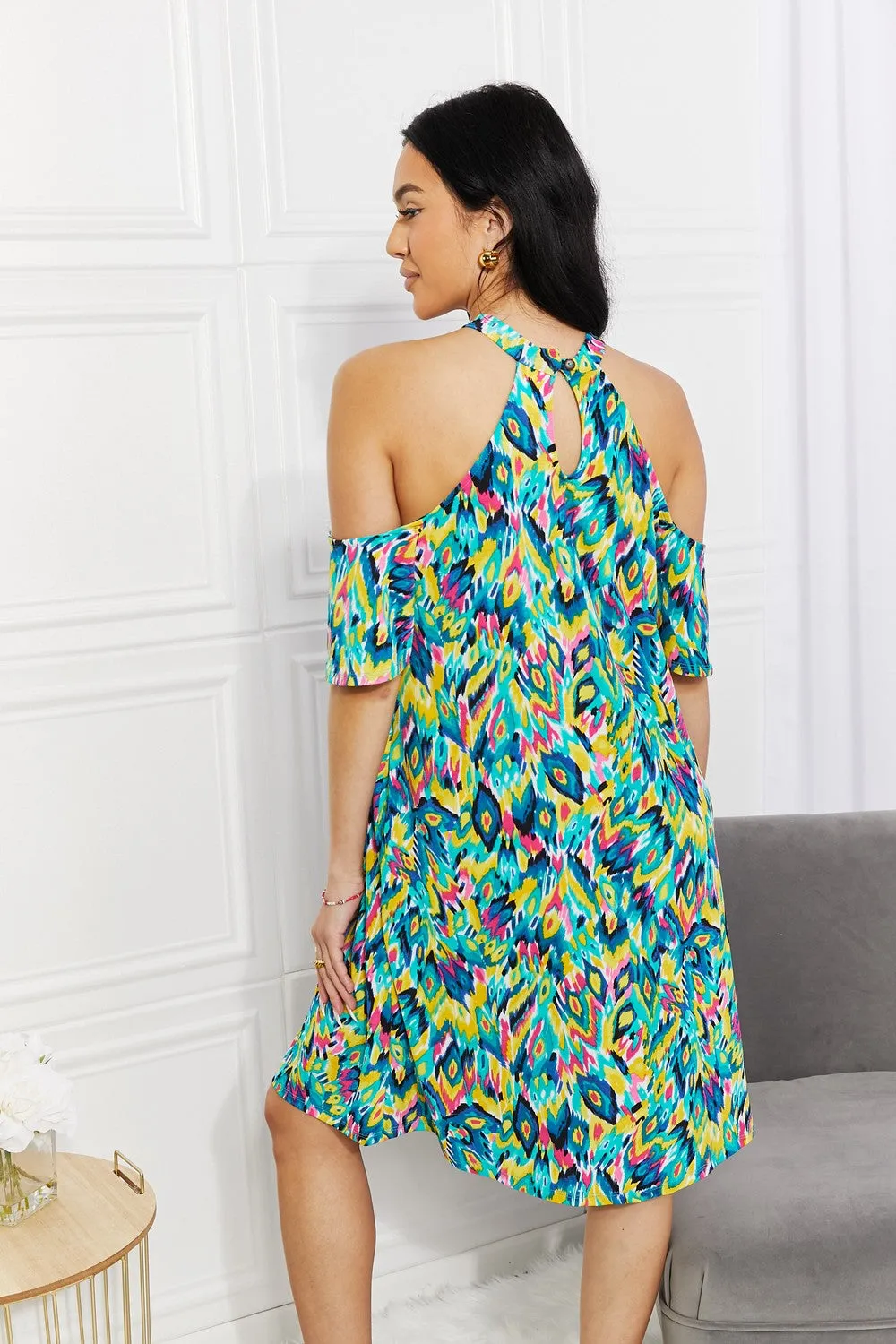 Cold-Shoulder Dress