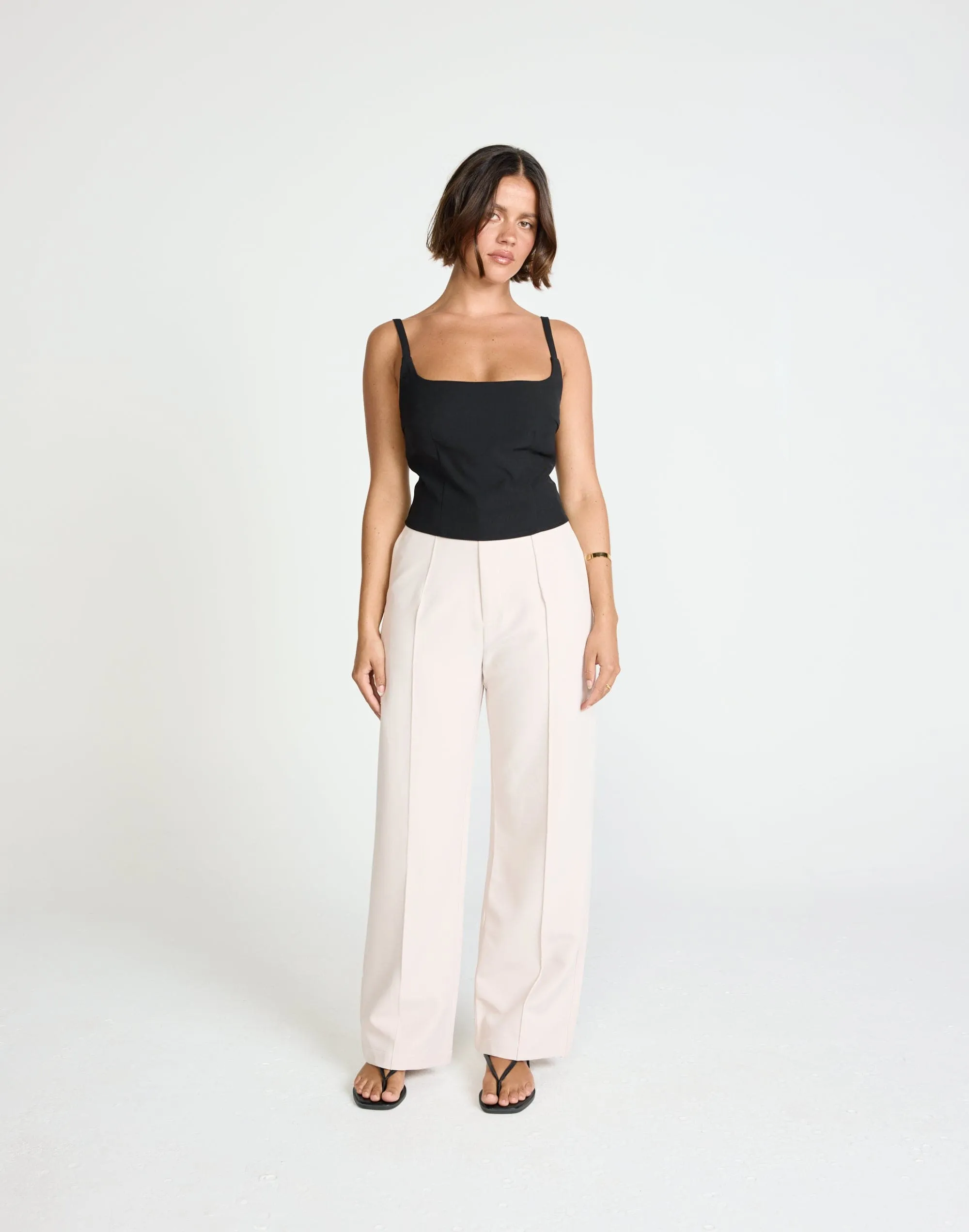 Colden Pants (Oat) - Petite
