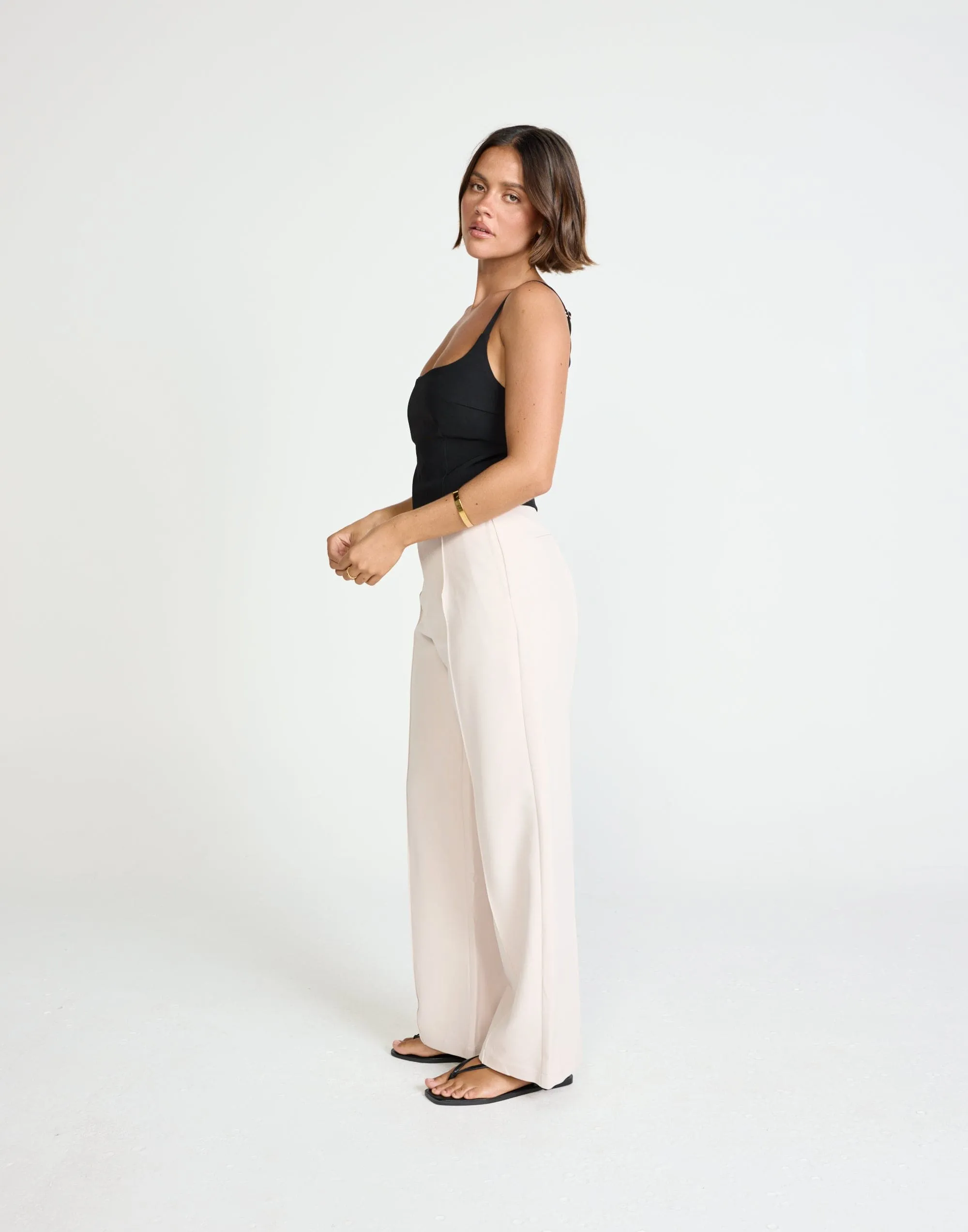 Colden Pants (Oat) - Petite