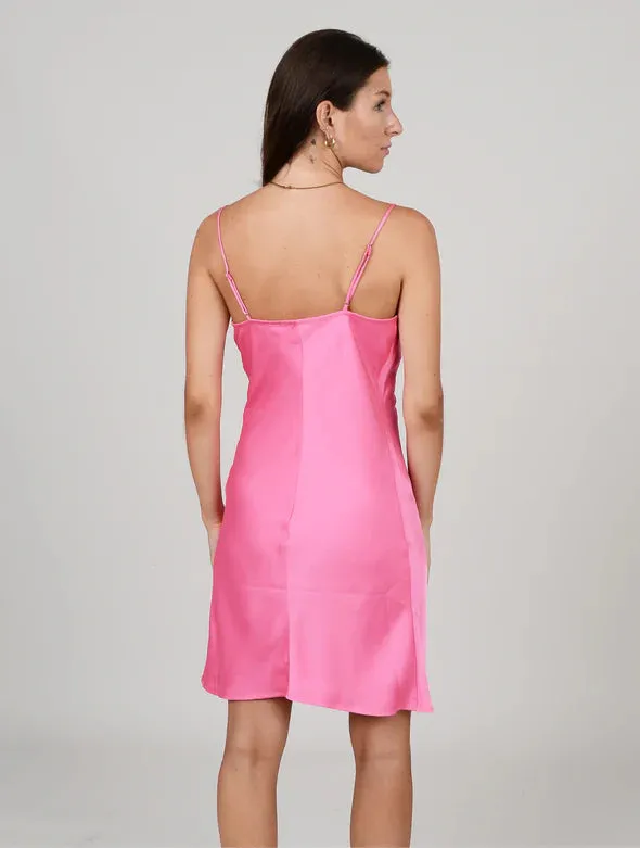 Coline Satin Slip Dress