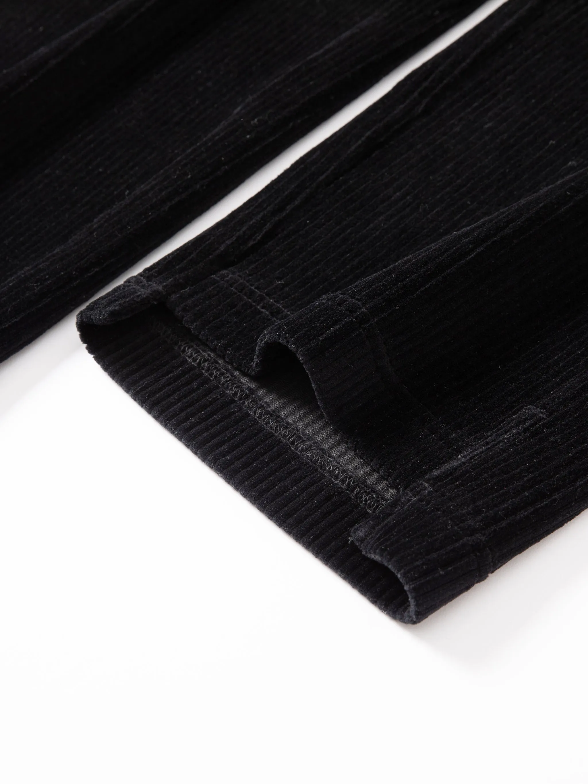 Corduroy Black Pants