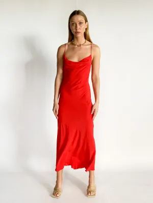 Cowl Slip Dress