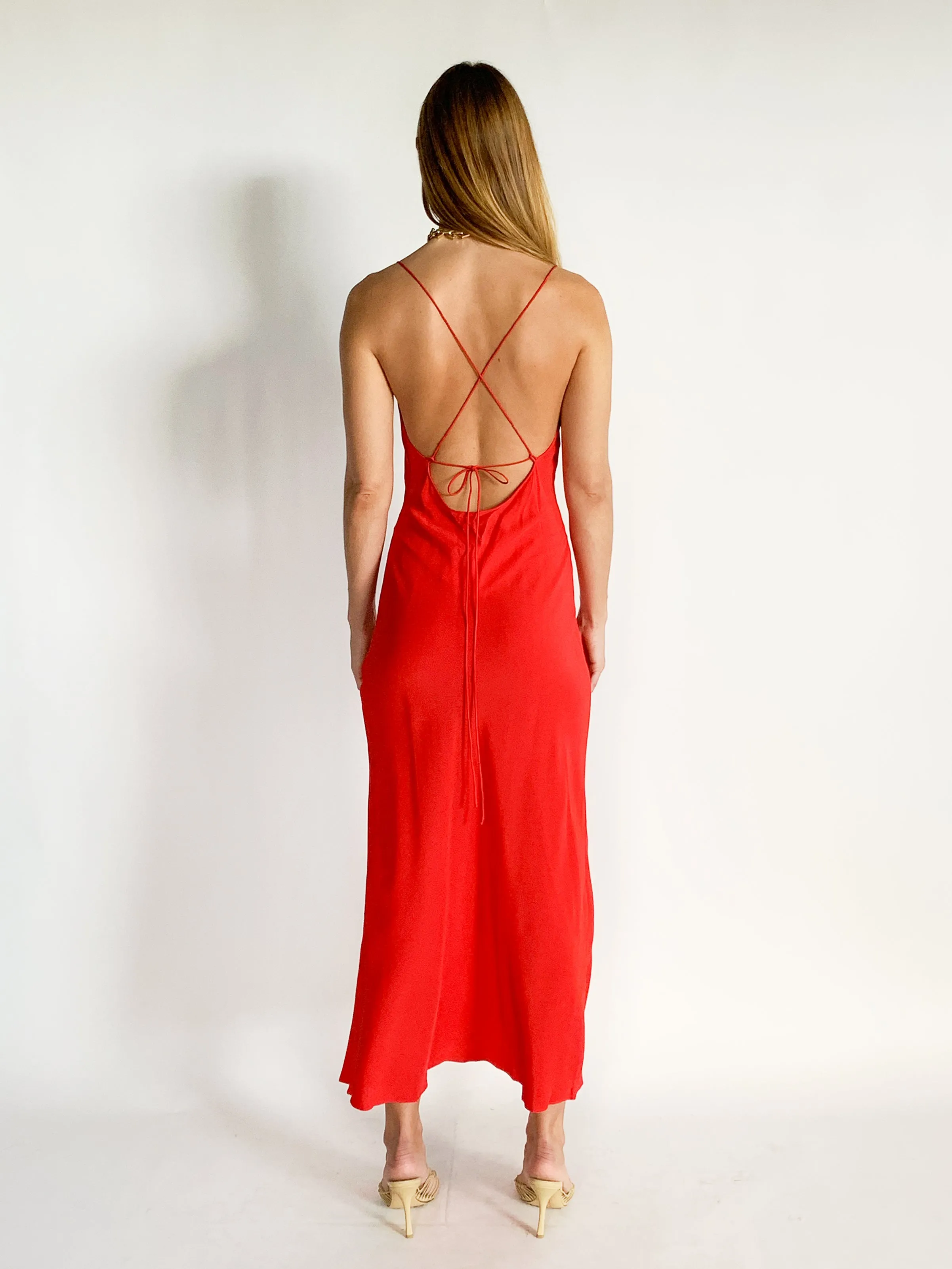 Cowl Slip Dress