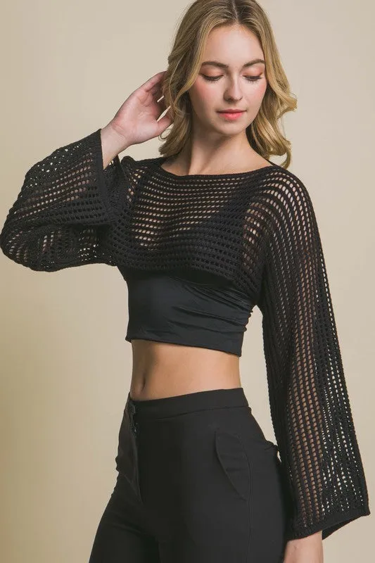 Crochet Knit Bolero