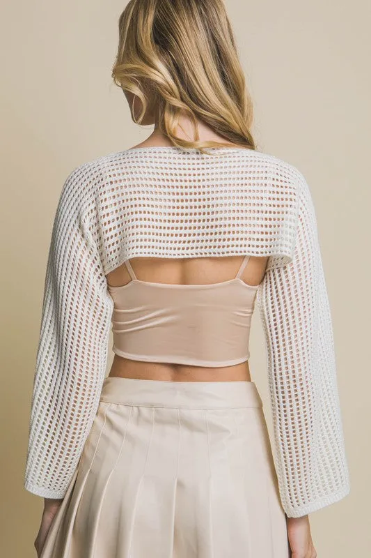 Crochet Knit Bolero