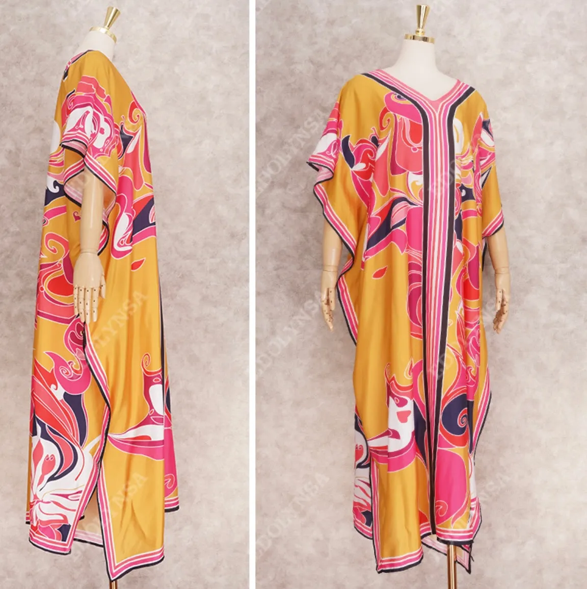 CUBA SUMMER KAFTAN DRESS