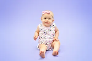 Dandelion Hearts Milk Silk Pom Pom Romper