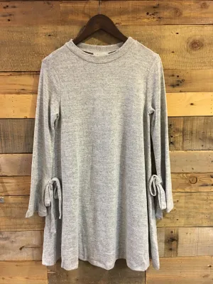 Diana Marled Grey Sweater Dress
